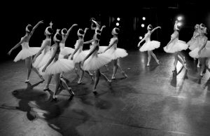 Ballet Dancers on stage