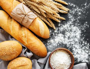 Assorted baked bread